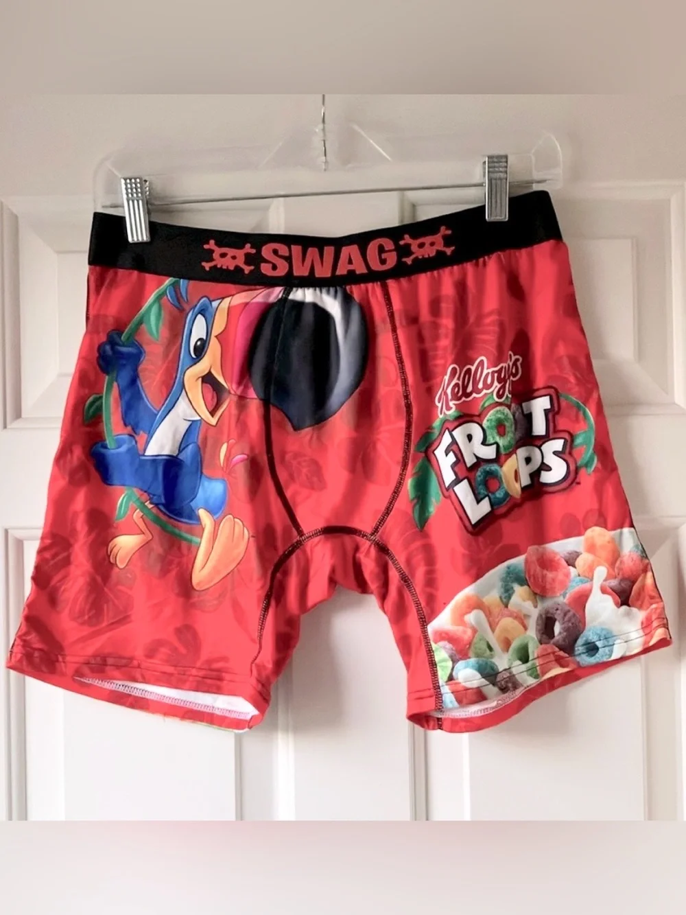 Swag Kellog’s Froot Loops Men’s Boxer Briefs Size XL NWOT